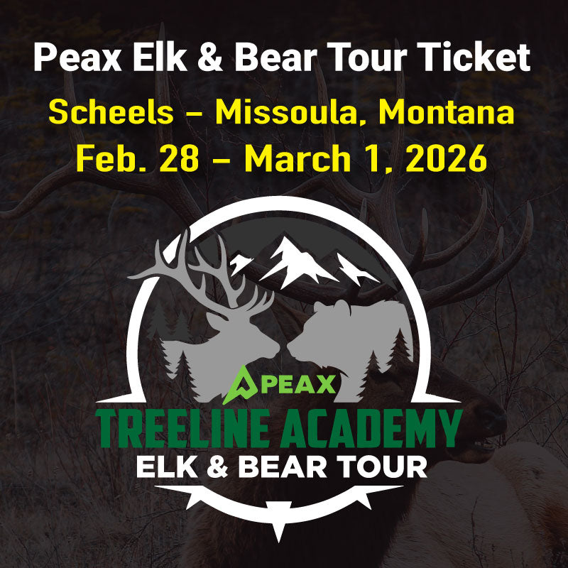 2026 Peax Elk & Bear Tour Ticket - MIssoula, Montana